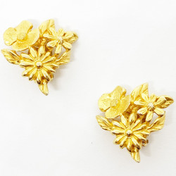 Boucles d'oreille CHRISTIAN LACROIX dorées