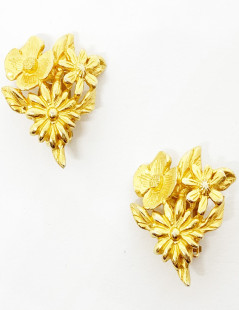 Boucles d'oreille CHRISTIAN LACROIX dorées