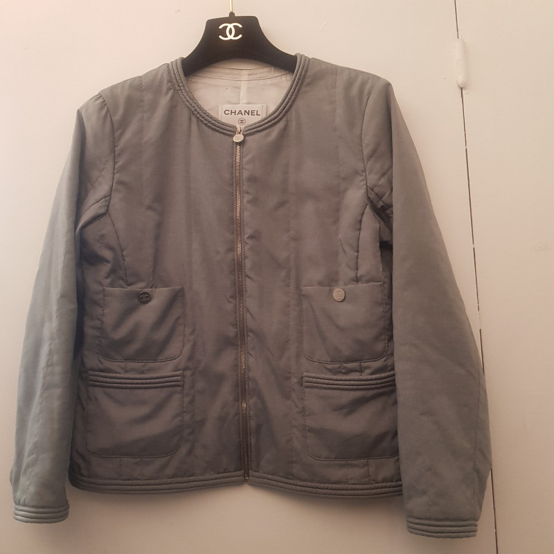 blouson CHANEL gris T36