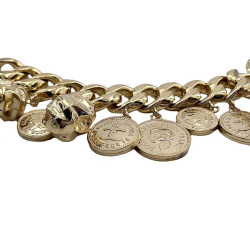 Bracelet CHANEL charms Cambon Vintage