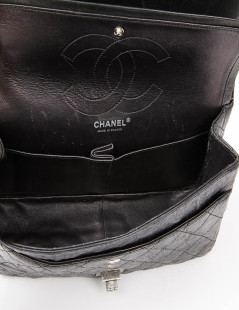 2.55 CHANEL gris  métallisé foncé