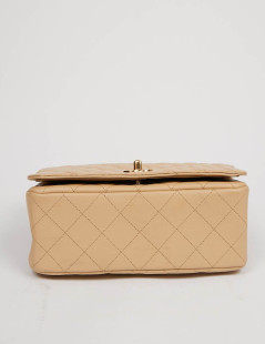 CHANEL Sac à main beige