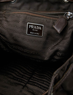 Sac à dos PRADA marron vintage