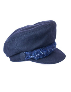 Casquette CHANEL bleu marine Taille L