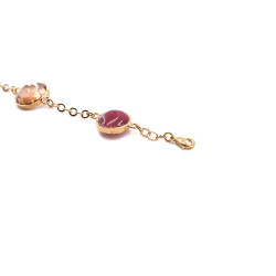 Bracelet MARGUERITE DE VALOIS pâte de verre