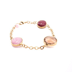 Bracelet MARGUERITE DE VALOIS pâte de verre