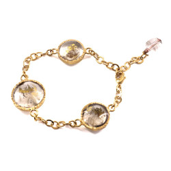 Bracelet MARGUERITE DE VALOIS pâte de verre