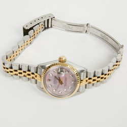 Montre ROLEX Lady Oyster perpetual diamants