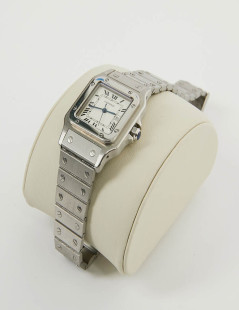 Montre bracelet Santos CARTIER acier GM